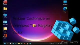 Taskbar Customize on Windows 11 in Registry Editor