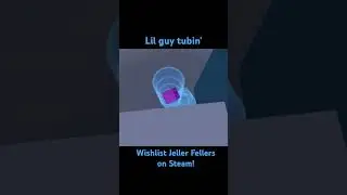 Watch this lil guy take the #tube #cute #squshy #jelly #gaming #games #indiedev