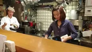 Kichi kichi omurice cooking by chef Motokichi