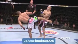 FightVine UFС (vine) положил в нокаут красиво с вертушки