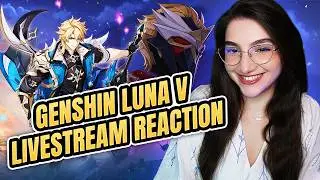 VARKA ARRIVES! BUT THAT'S NOT THE BEST PART FOR ME | Genshin Impact Luna 5 Livestream Reaction!