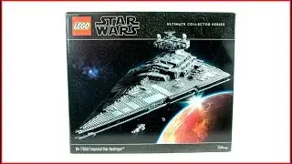 LEGO STAR WARS 75252 Imperial Star Destroyer Toy Speed Build