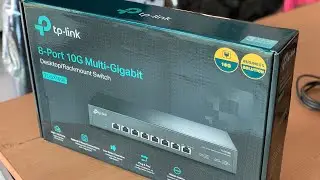 TPLINK TL-SX1008 10Gbps Networking Switch - UNBOXING