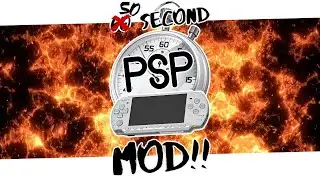 Modding a PSP in 50 Seconds! // Modding Made Easy! #shorts