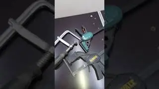 Лучшие струбцины для складного, мобильного верстака.
