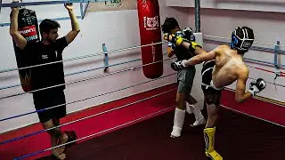 How I Became UFC Champ - 141 (Muay Thai Sparring)