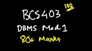DBMS MODULE 1 BCS403 DATABASE MANAGEMENT SYSTEM | 22 Scheme VTU 4th SEM CSE