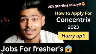 How to apply for Concentrix jobs 2023 || Concentrix Jobs || Jobs for fresher's  #concentrixjobs