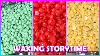 🌈✨ Satisfying Waxing Storytime ✨😲 