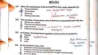 MDCAT 2020 Biology 100% authentic key with Solution!