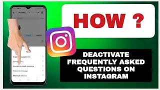 How To Deactivate Frequently Asked Questions On Instagram