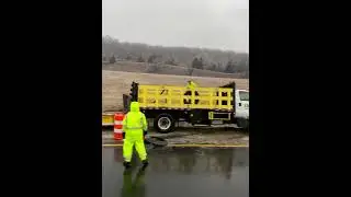 Tractor Trailer Roll Over