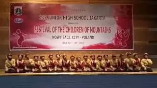 Tari Saman SMP 115 Jakarta goes to Poland