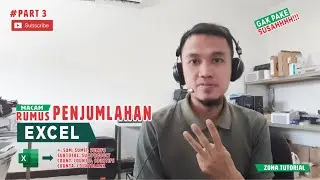 #P3-PENJUMLAHAN SUBTOTAL | EXCEL | ZONA TUTORIAL