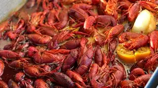 South Texas Crawfish Boil at Thompson Hunting Lodge  with clients !!