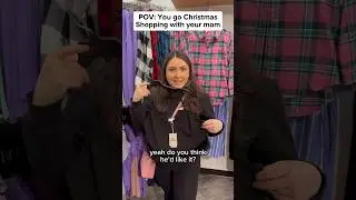 POV: You go Christmas Shopping with your mom