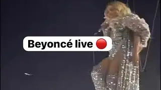 Beyoncé live 🔴 #beyoncetour #beyonceconcert #shorts