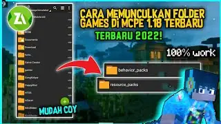 Cara Memunculkan Folder games Di Minecraft 1.18 Terbaru 2022! - 100% WORK