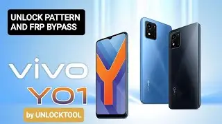 Vivo Y01 unlock  unlock pattern and reset frp By UnlockTool