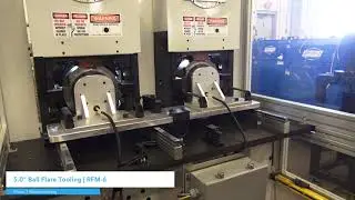 Tube End Forming | 5 Inch Ball Flare | RFM-6 Tube End Forming Machine | Proto-1 Manufacturing