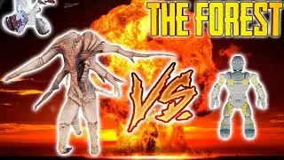 Toy Robot Vs An Armsy - Can The Armsy Be Taken Down? | The Forest