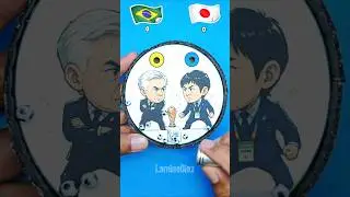 Brazil Vs Japan Knock-out Stage 💀 