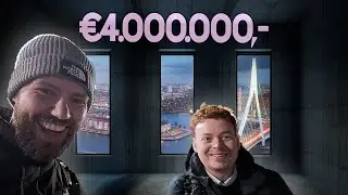 TE KOOP in ZALMHAVENTOREN en wij mochten het UITZICHT FOTOGRAFEREN