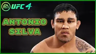 How to Create ANTONIO SILVA | CAF Formula ! Create a Fighter - EA UFC 4