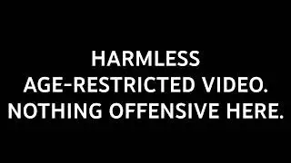 AGE-RESTRICTED VIDEO TEST