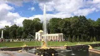 Фонтаны Петергофа июль 2015