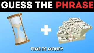 Guess The Phrase From Emoji 🧩🔤🤔 l Emoji Quiz