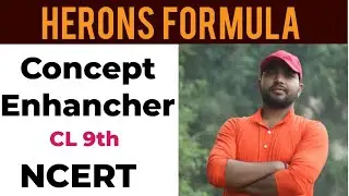 Heron's Formula || Cl 9th || #ICSE_CBSE || State board.
