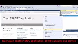 MVC -  WCF -  Create and consume WCF Service with data from EF