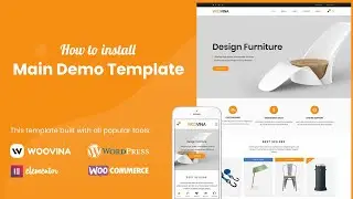 How to install Main Demo - Website Template for Furniture, Interior Store