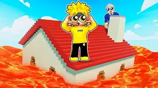 Lavlardan Kaçış!🔥Roblox The Floor Is LAVA!