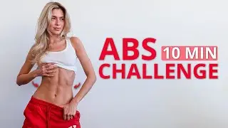 10 MIN. ABS CHALLENGE: Do This Everyday to Burn Fat & Sculpt