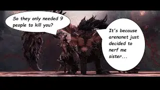 [Rise] Guild Wars 2 | 9-Man Cerus CM | Empowered Wall | Healchrono PoV + On Screen Comments