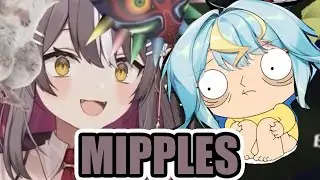 Airi made Clara lick mipples | 