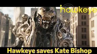 Hawkeye saves Young Kate Bishop | Hawkeye