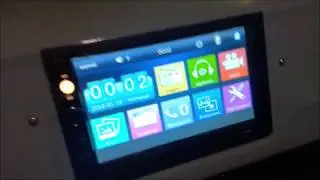 Установка 2 DIN автомагнитолы 7010B на УАЗ Буханка.