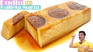 MARIA COOKIES PUDDING 🍪🍮🍪 (PASTEL or BUDIN OVEN FREE recipe) 🍪🍮🍪