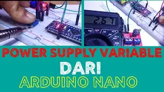 POWER SUPPLY VARIABLE FROM ARDUINO