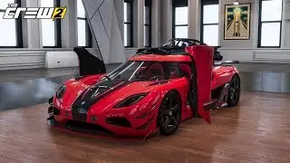 The Crew 2 Customization Koenigsegg Agera R + Test drive in the open world!