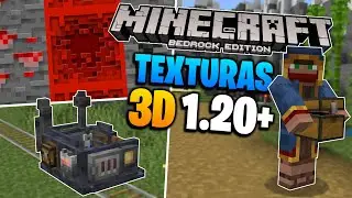 TOP 3 Texturas en 3D para MINECRAFT BEDROCK 1.21