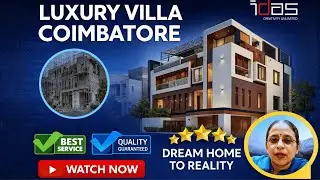 Luxury Independent Villa | Coimbatore | Roof top Garden | Idas Design | #chennaidesigner