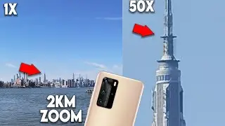 Huawei P40 Pro Camera Zoom Test - Live 50X Zoom Test Best Camera Ever