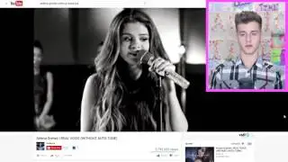 Selena Gomez Real Voice Without Autotune Reaction #selena #gomez