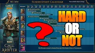 FUSION CALENDAR FOR GNUT - HARD OR NOT?? | Raid: Shadow Legends