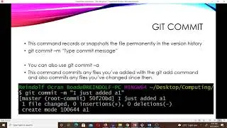 Git and Git Commands (Lesson 19)