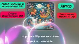 Лесник КиШ от нейросети ИИ исполняет музыку и слова